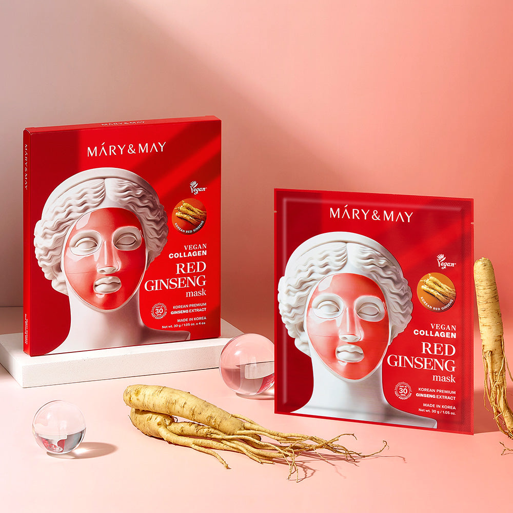Vegan Collagen Red Ginseng Mask (30g x4)