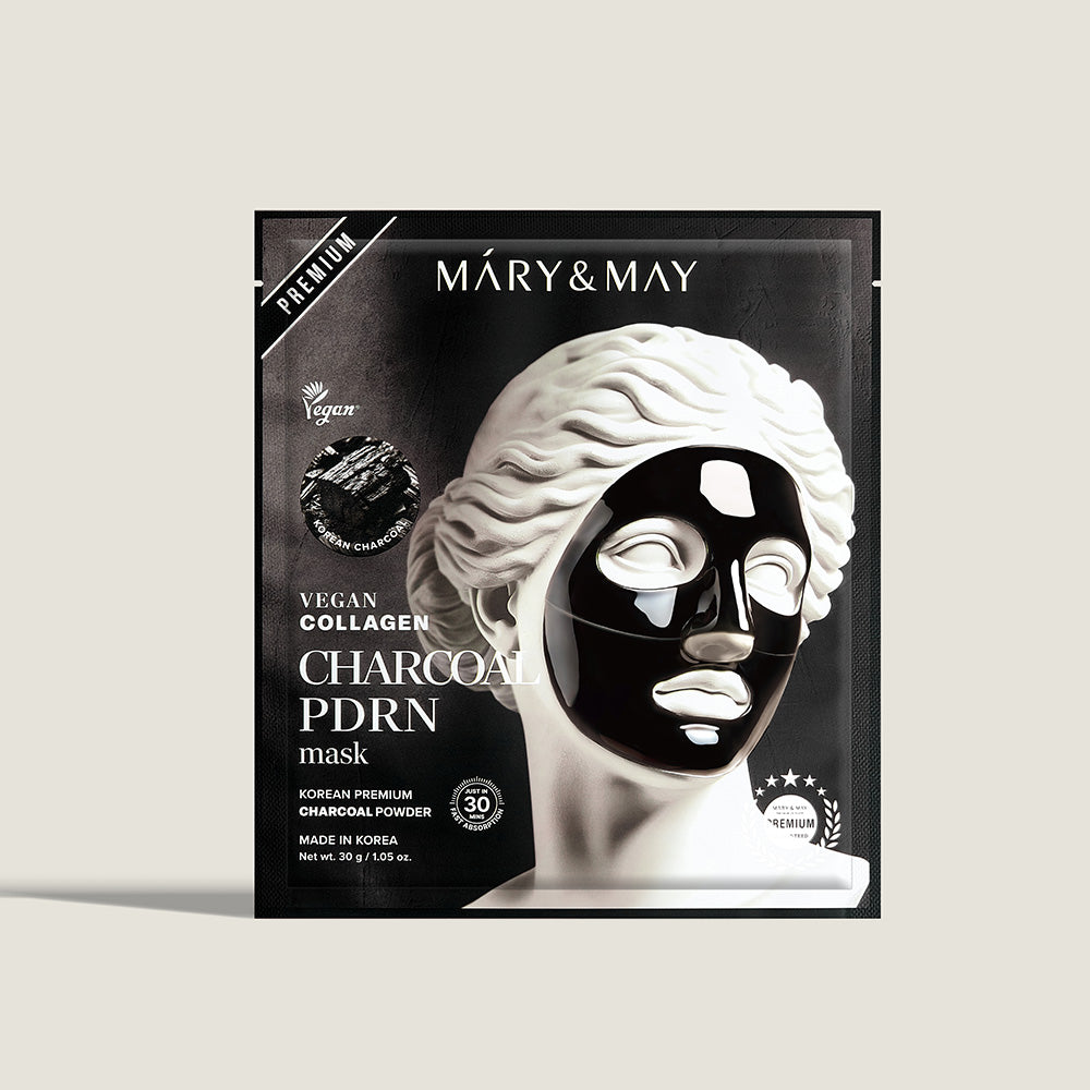 Vegan Collagen Charcoal PDRN Mask (30g x4)