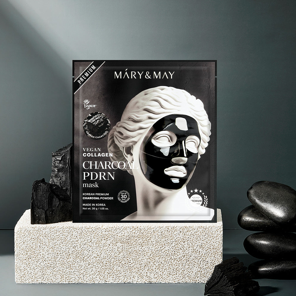 Vegan Collagen Charcoal PDRN Mask (30g x4)