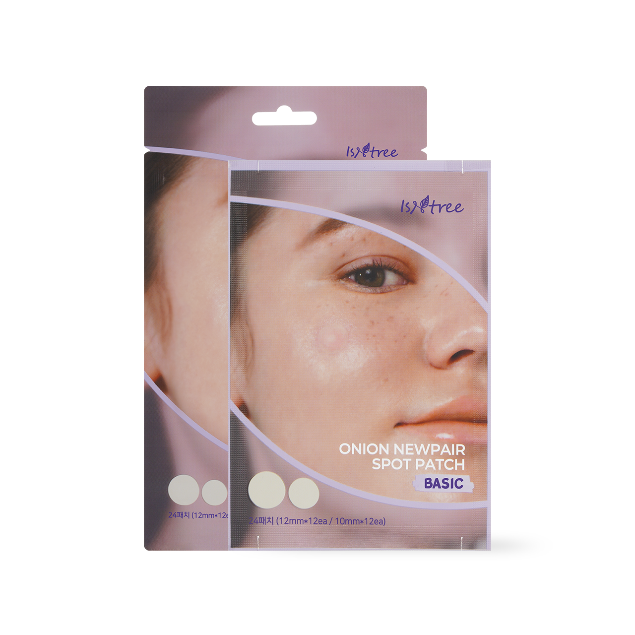 [Isntree] Onion Newpair Spot Patch Basic 24 parches