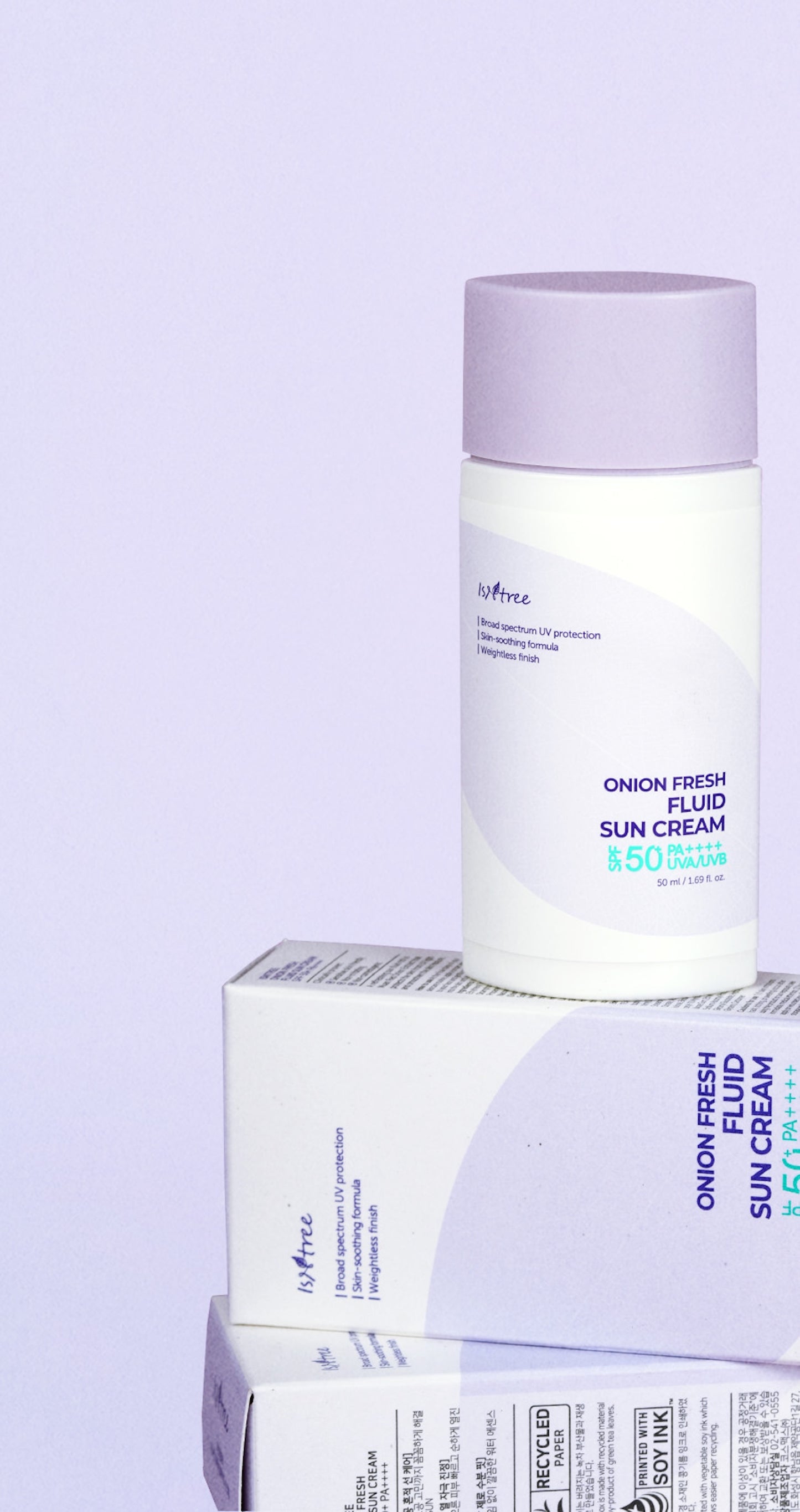 [Isntree] Crema Solar Fluida de Cebolla Fresh 50ml