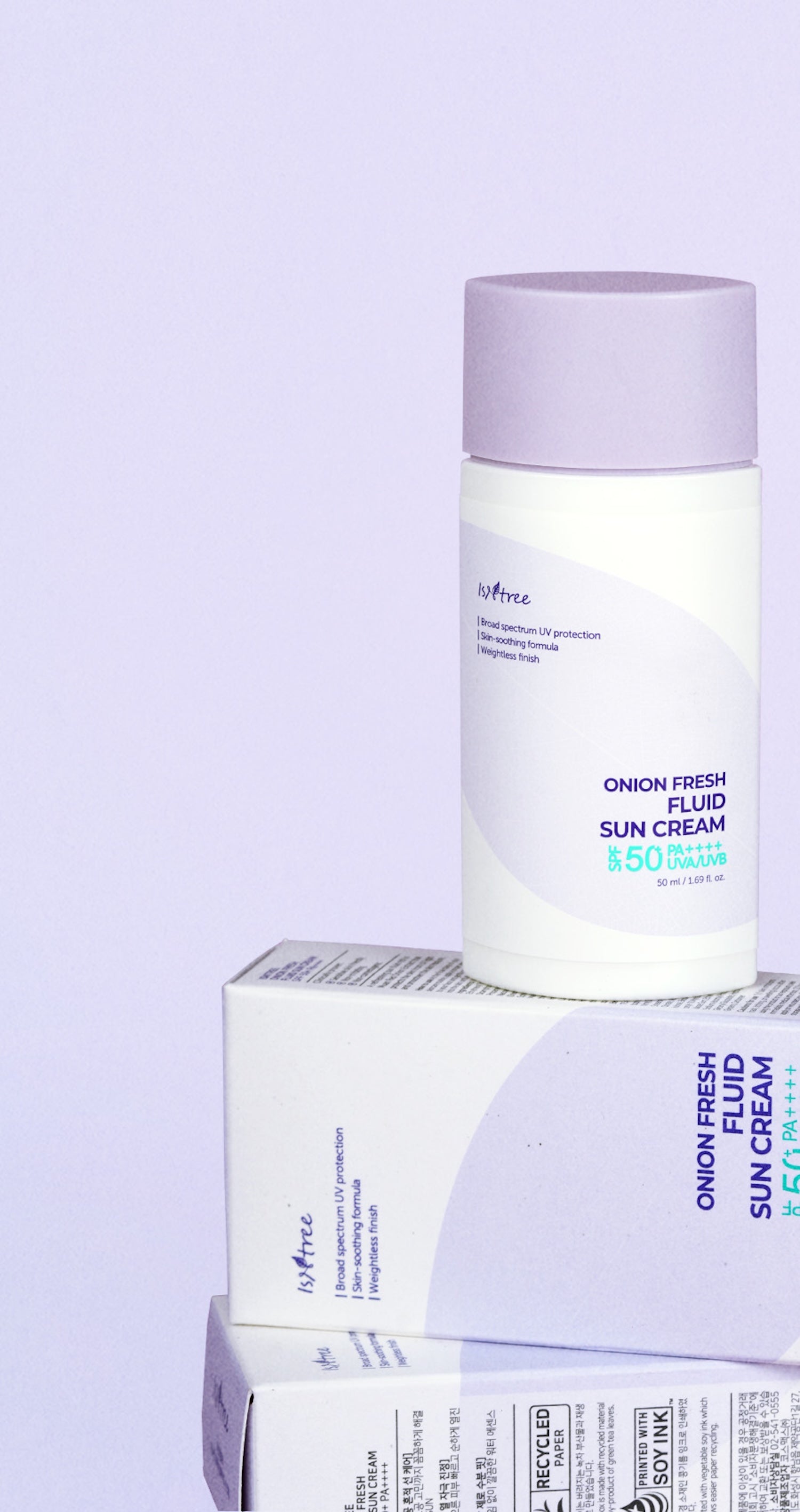 [Isntree] Crema Solar Fluida de Cebolla Fresh 50ml
