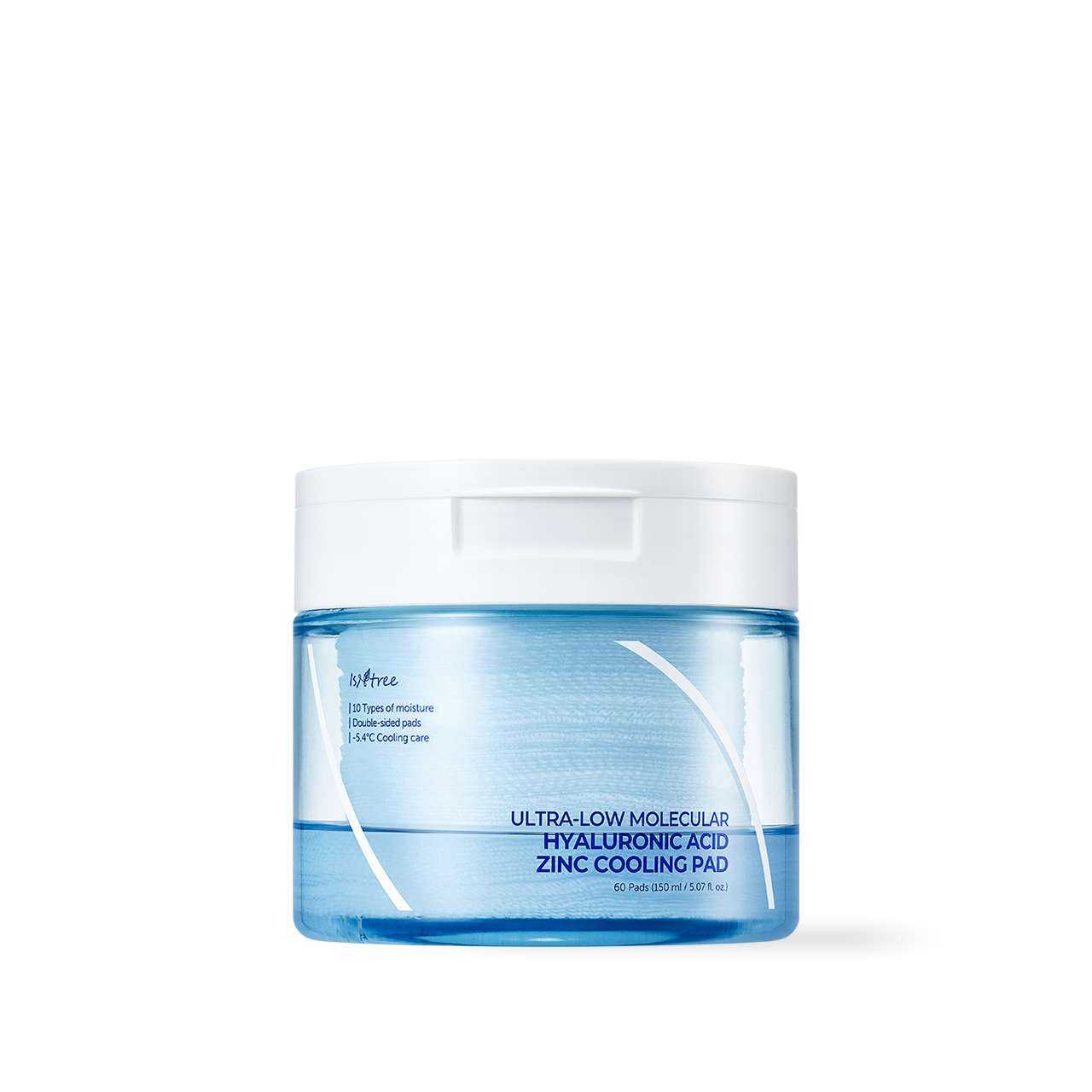 Ultra-Low Molecular Hyaluronic Acid Zinc Cooling Pad 150ml 60ea