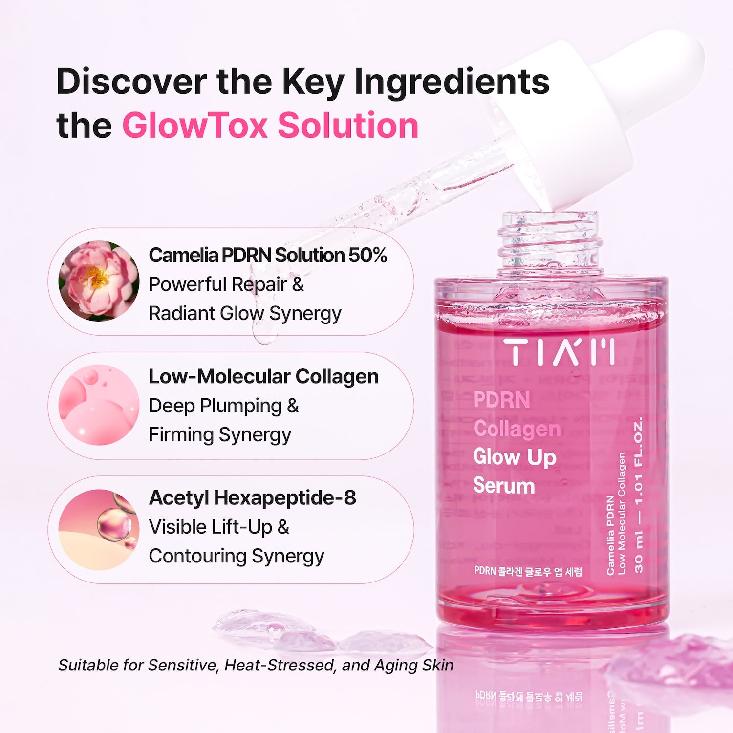 PDRN Collagen Glow Up Serum 30ml