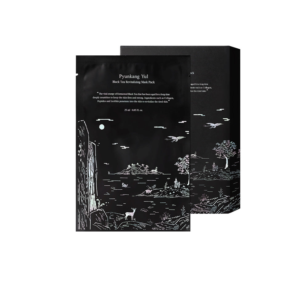 [PyunkangYul] Black Tea Revitalizing Mask Pack 25ml*10ea