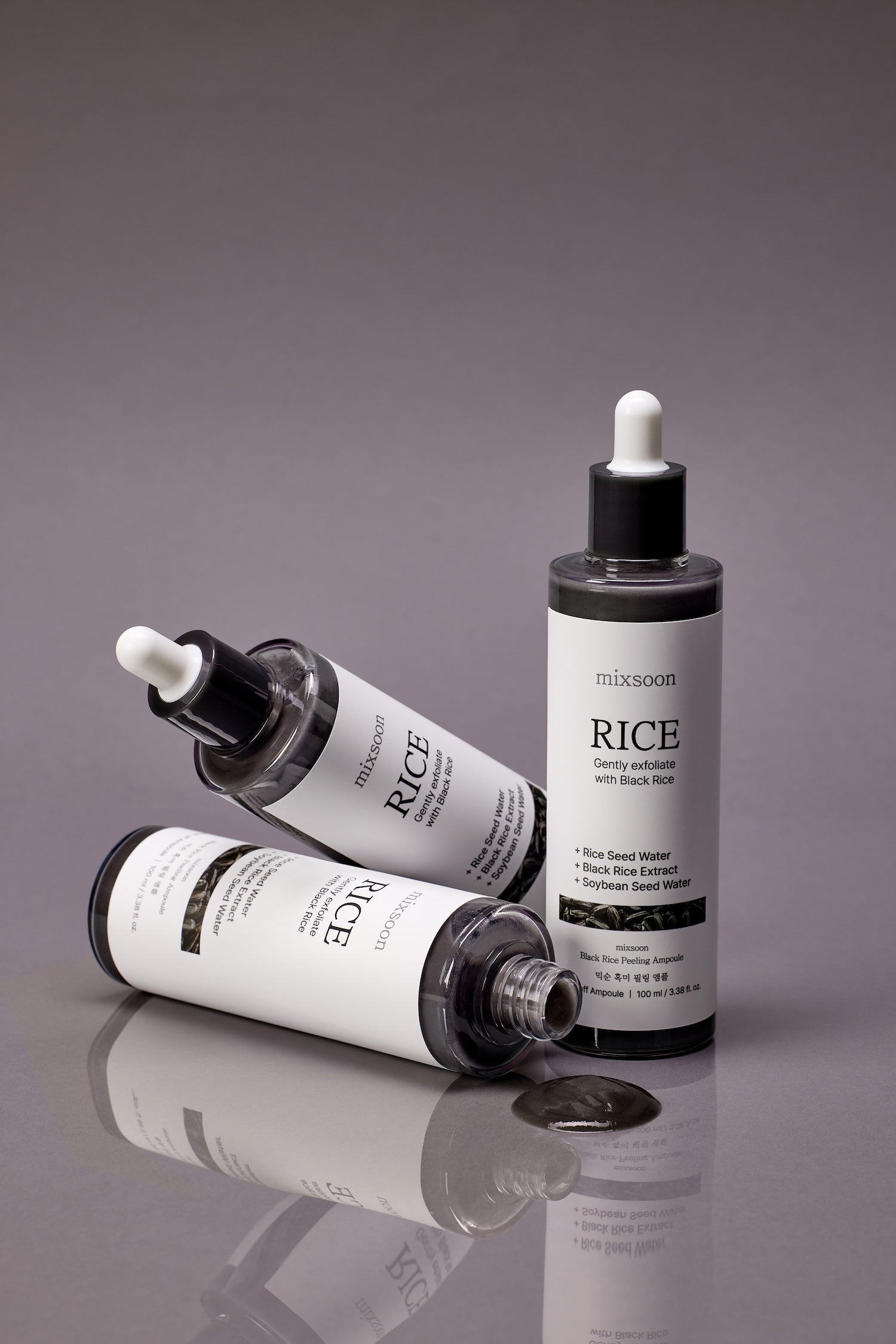 [MIXSOON] Black Rice Peeling Ampoule 100ml