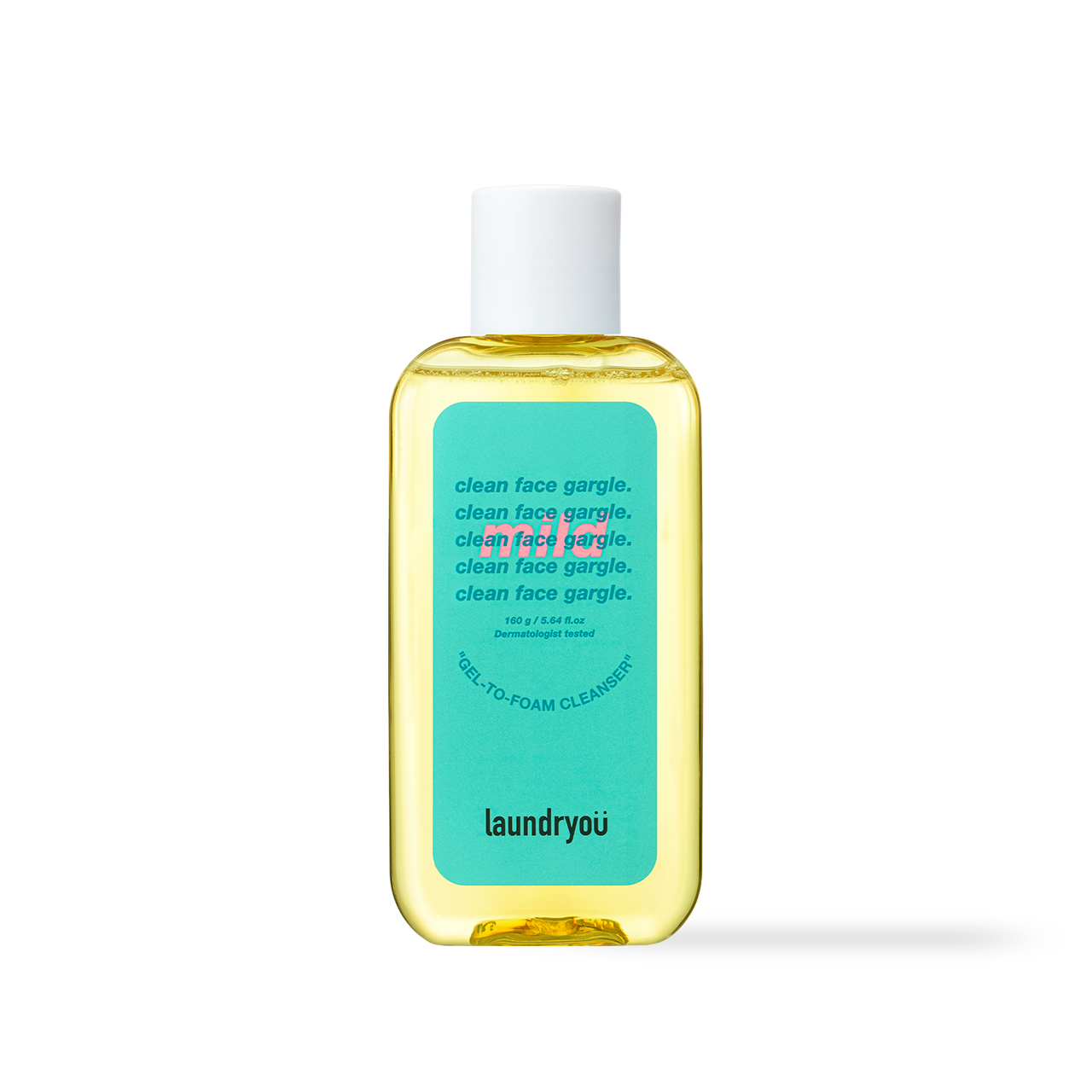 Clean Face Gargle Gel-to-Foam Cleanser Mild 160g