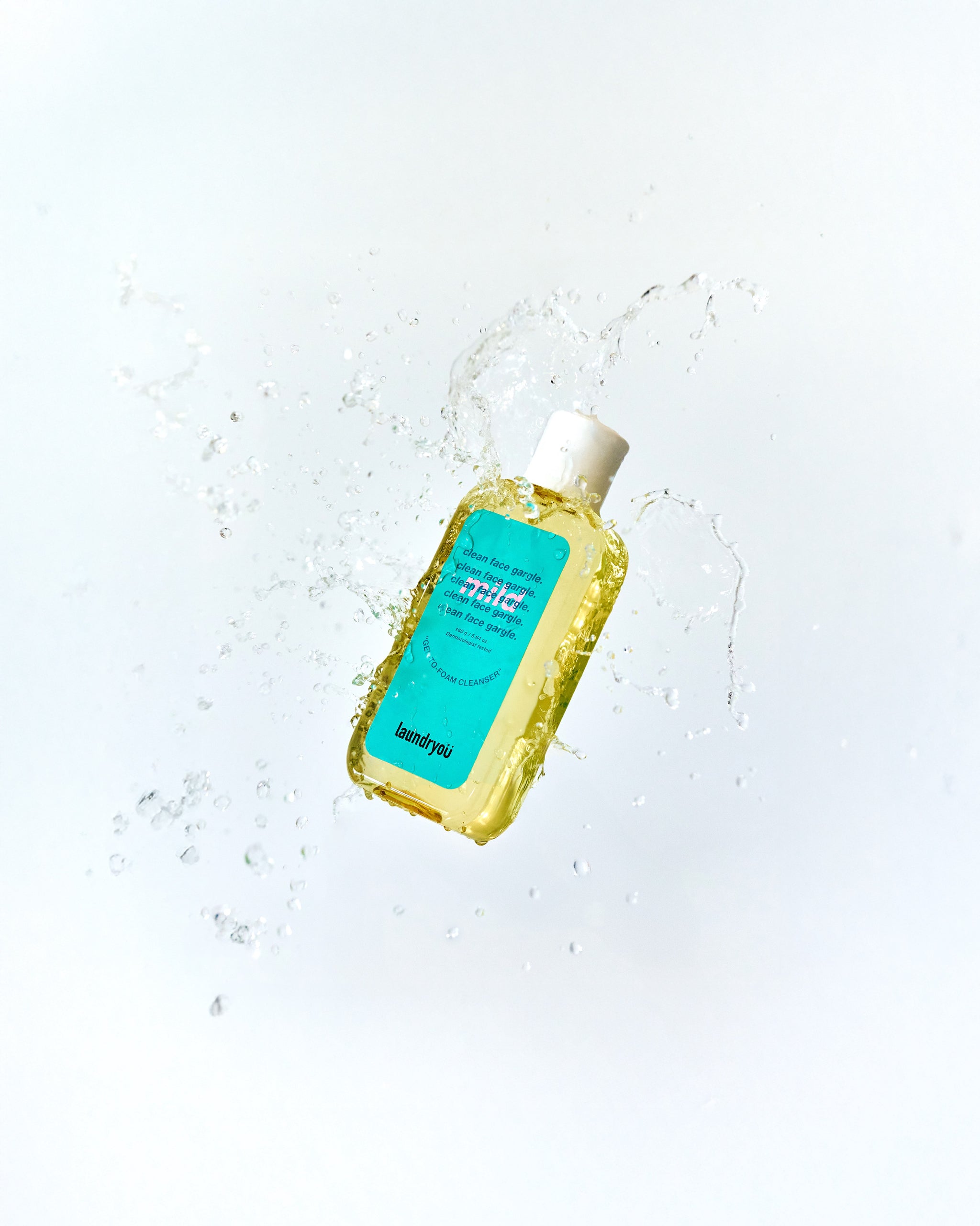 Clean Face Gargle Gel-to-Foam Cleanser Mild 160g