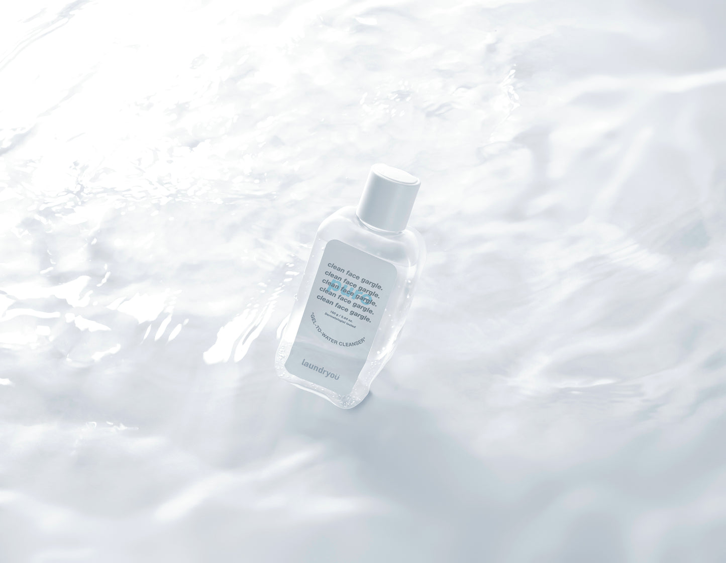 Clean Face Gargle Gel-to-Foam Cleanser PURE 160g