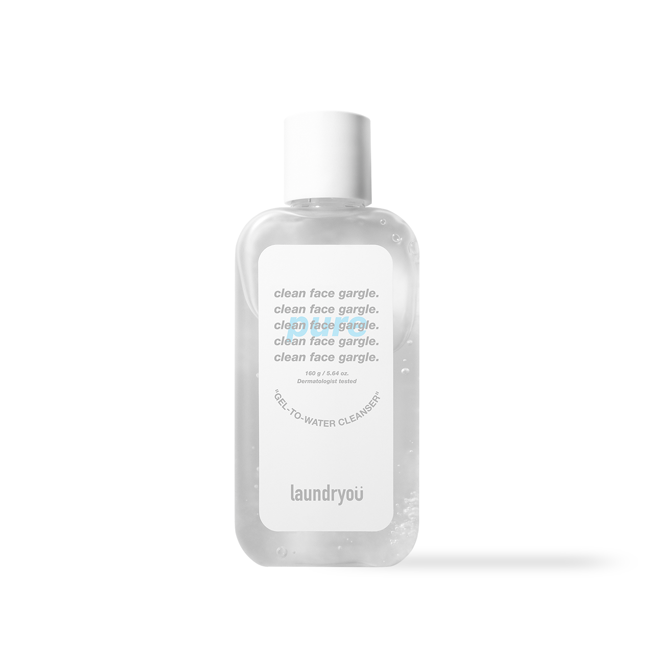 Clean Face Gargle Gel-to-Foam Cleanser PURE 160g