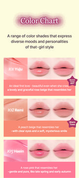Blurlet Sorbet Tint 4ml - 6 Colors