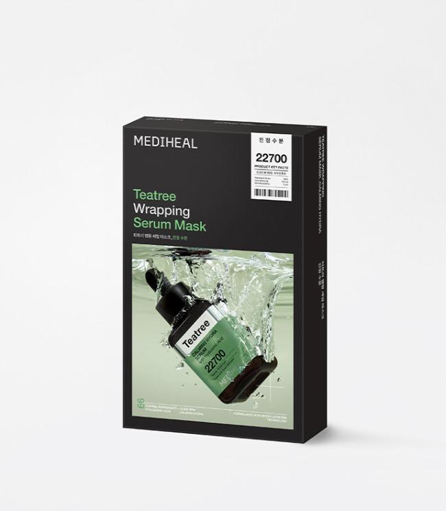 [Mediheal] Teatree Wrapping Serum Mask Beruhigend Hydra 10 Stk.