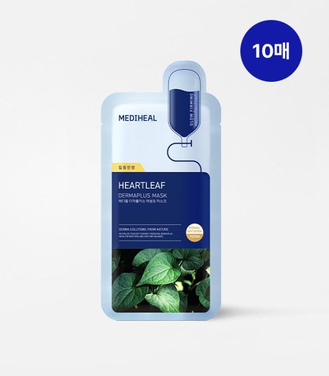 Derma Plus Heartleaf Mask 10ea