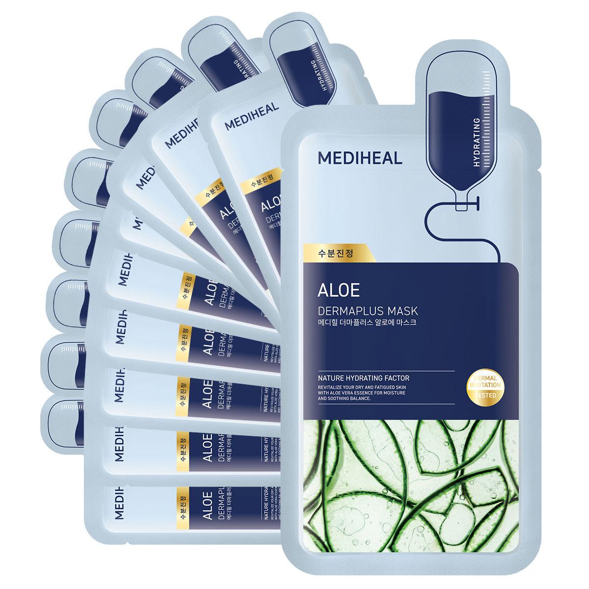 Derma Plus Aloe Mask 10ea