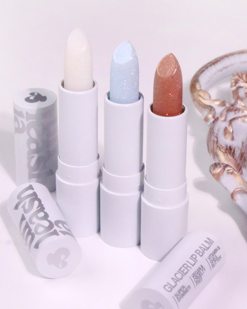 Glacier Vegan Lip Balm 3.3g - 3 Colors