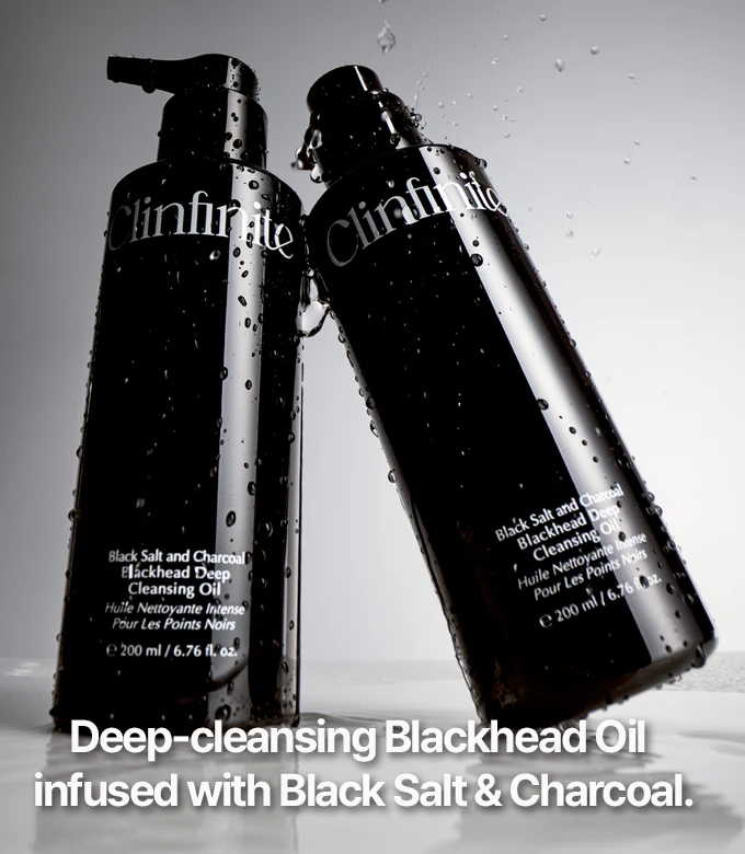 Black Salt & Charcoal Blackhead Deep Cleansing Oil 200ml