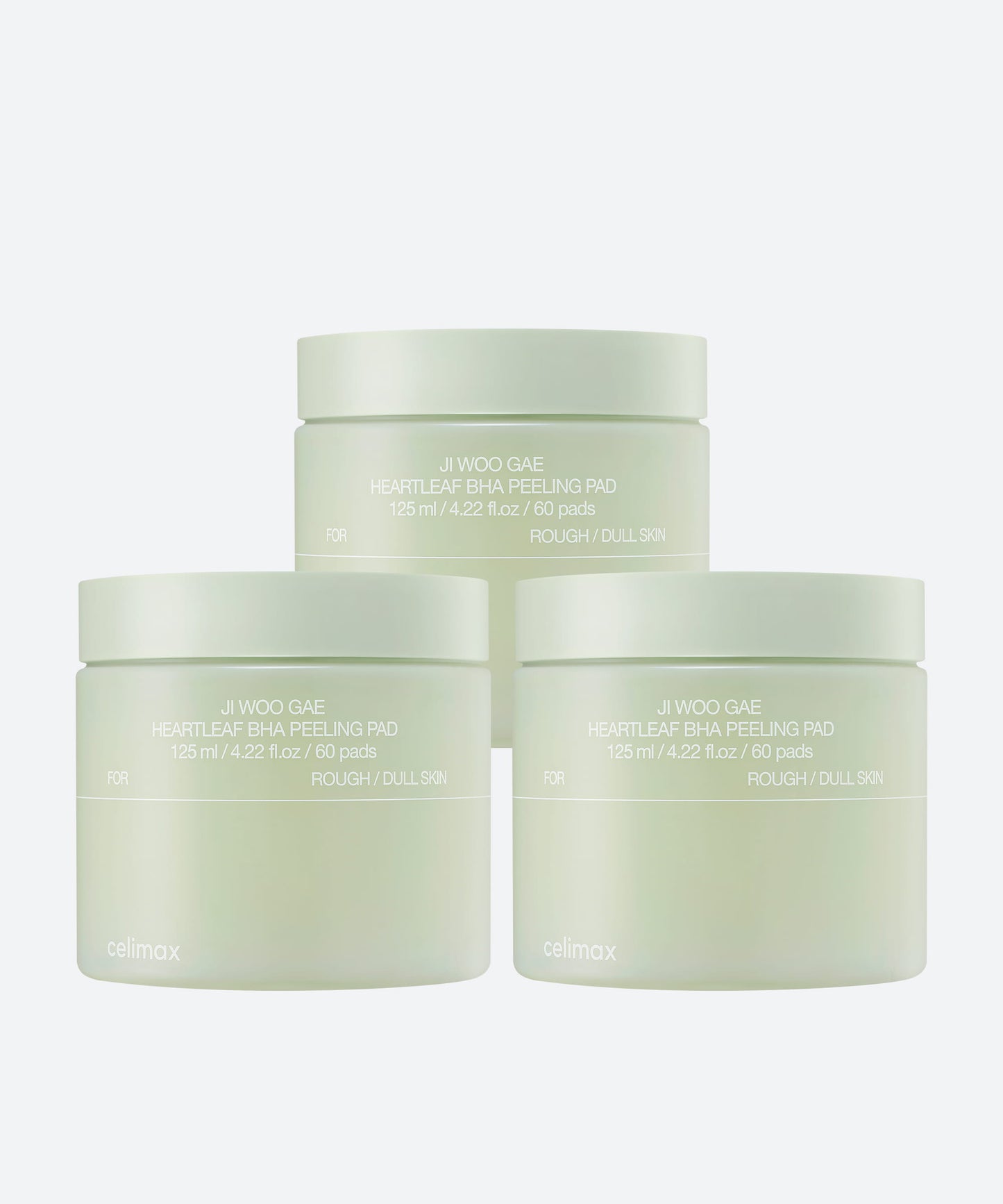 Ji Woo Gae Heartleaf BHA Peeling Pad 60pads