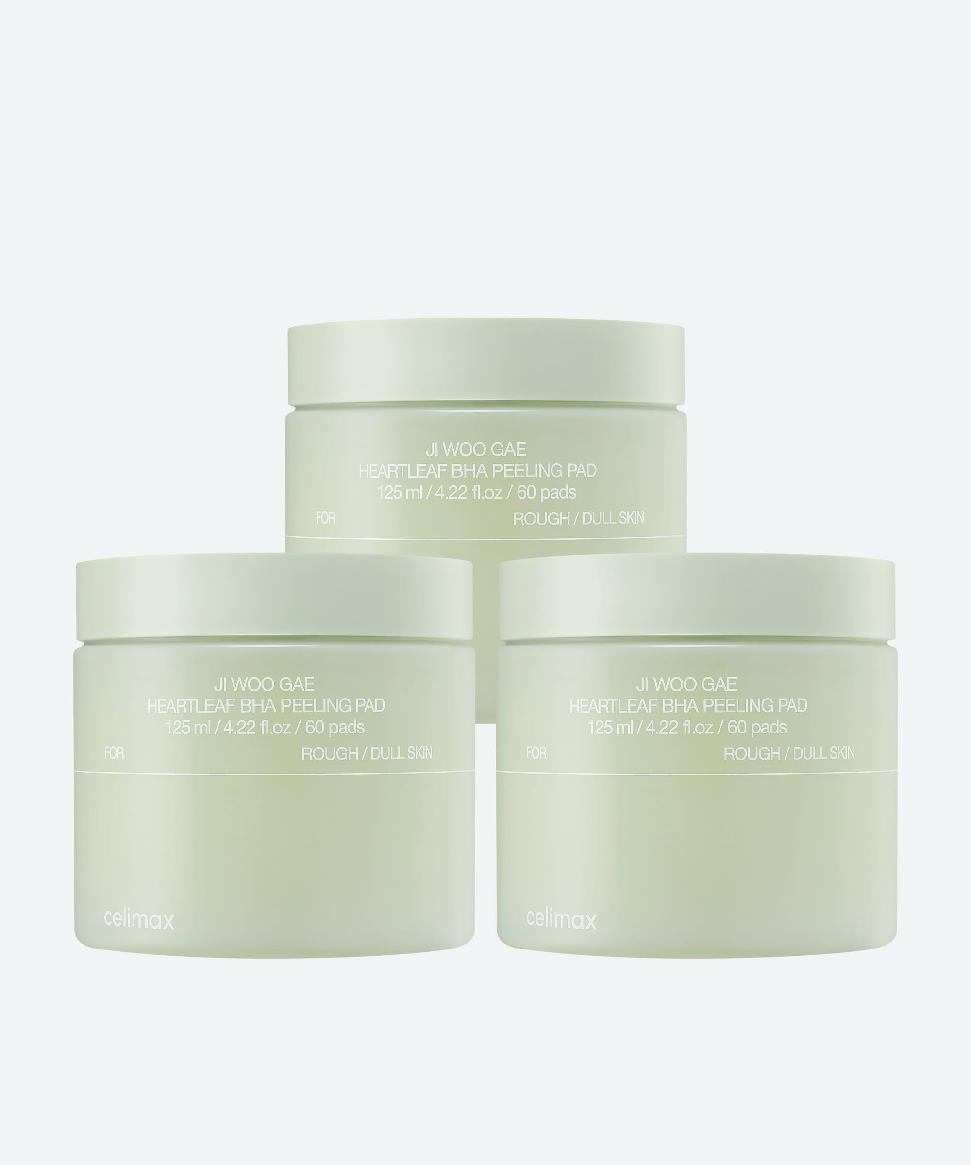 Ji Woo Gae Heartleaf BHA Peeling Pad 60pads