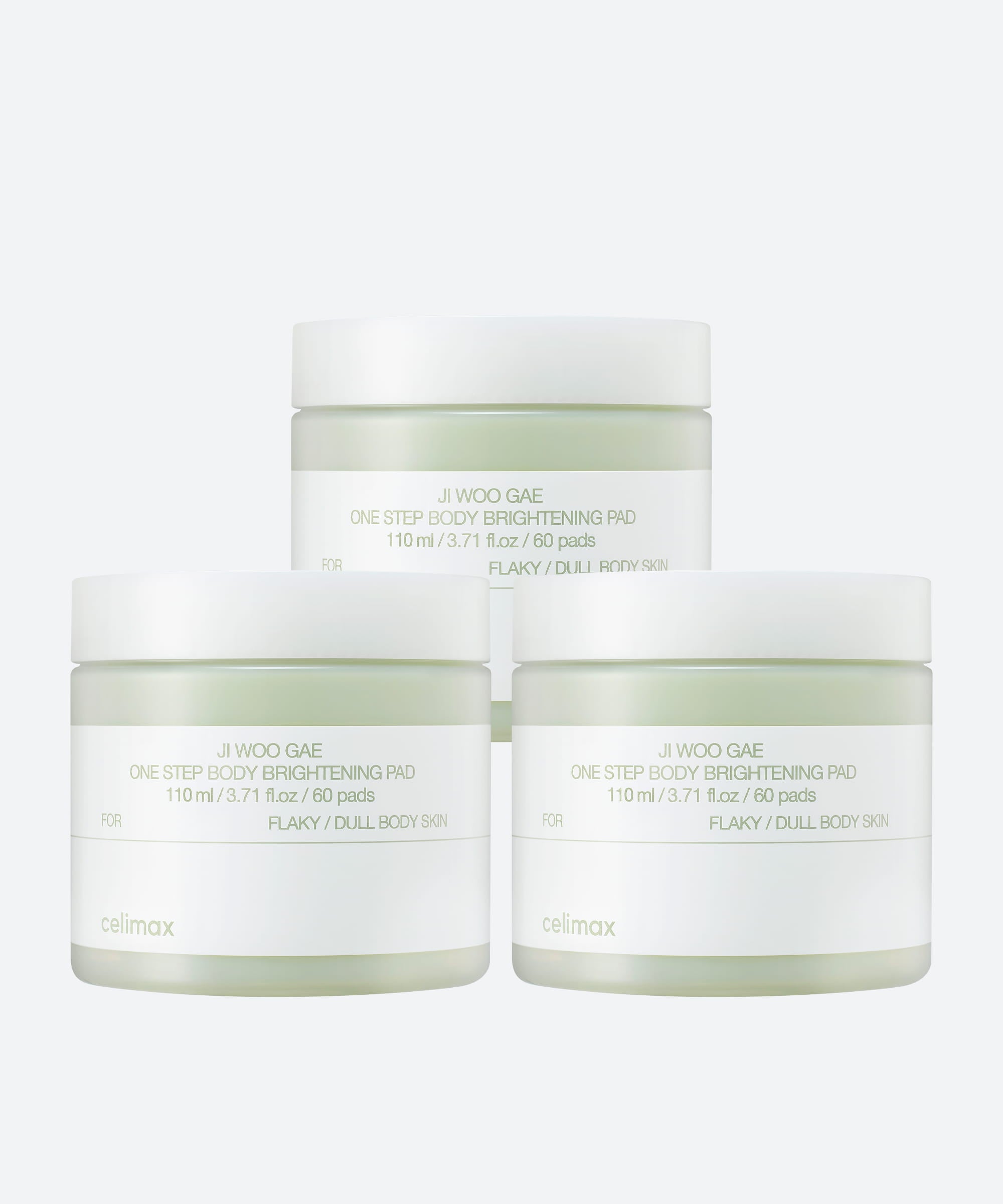 [celimax] Ji Woo Gae One Step Body Brightening Pad 60 unidades