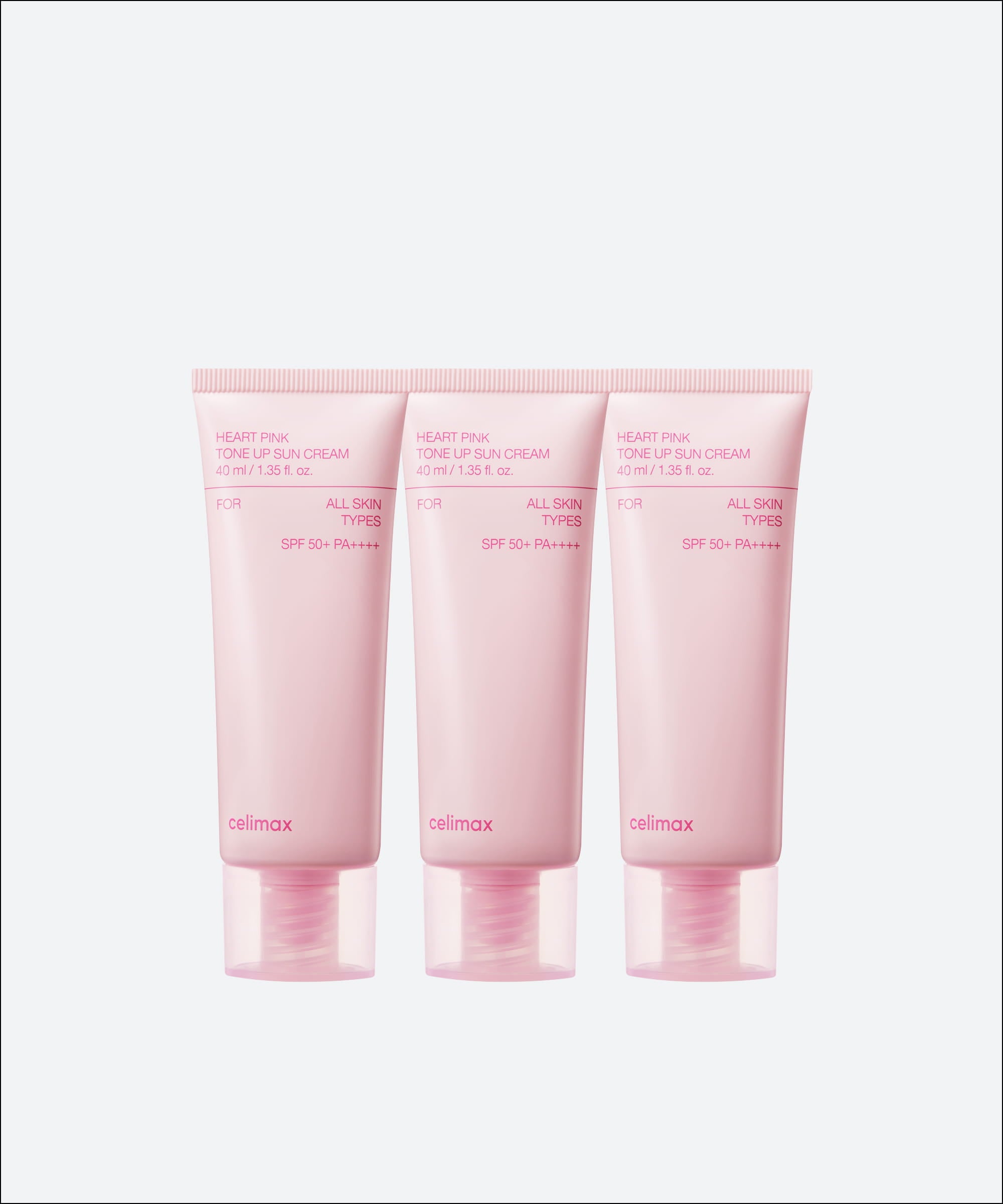 HEART PINK TONE UP SUN CREAM 40ml