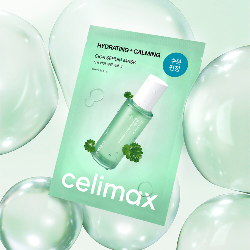 [celimax] The Real Cica Calming Serum Mask - 2 Tamaños