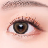 AXIAL FIXED Heart Ruri Brown 1month 0.00D 1ea/1Vial