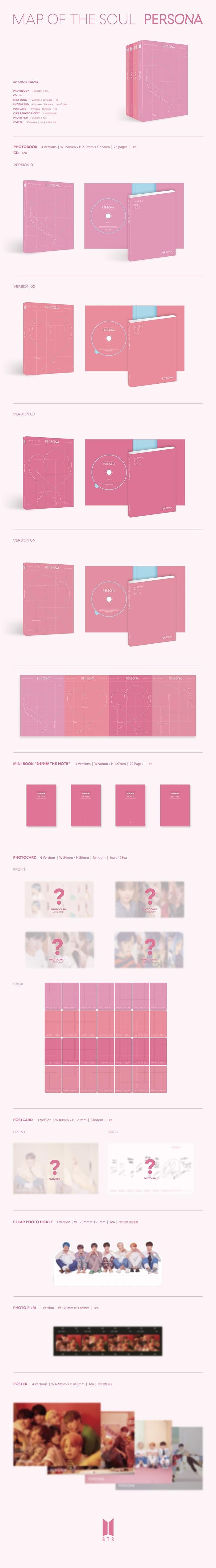 BTS 6th Mini Album [MAP OF THE SOUL : PERSONA]