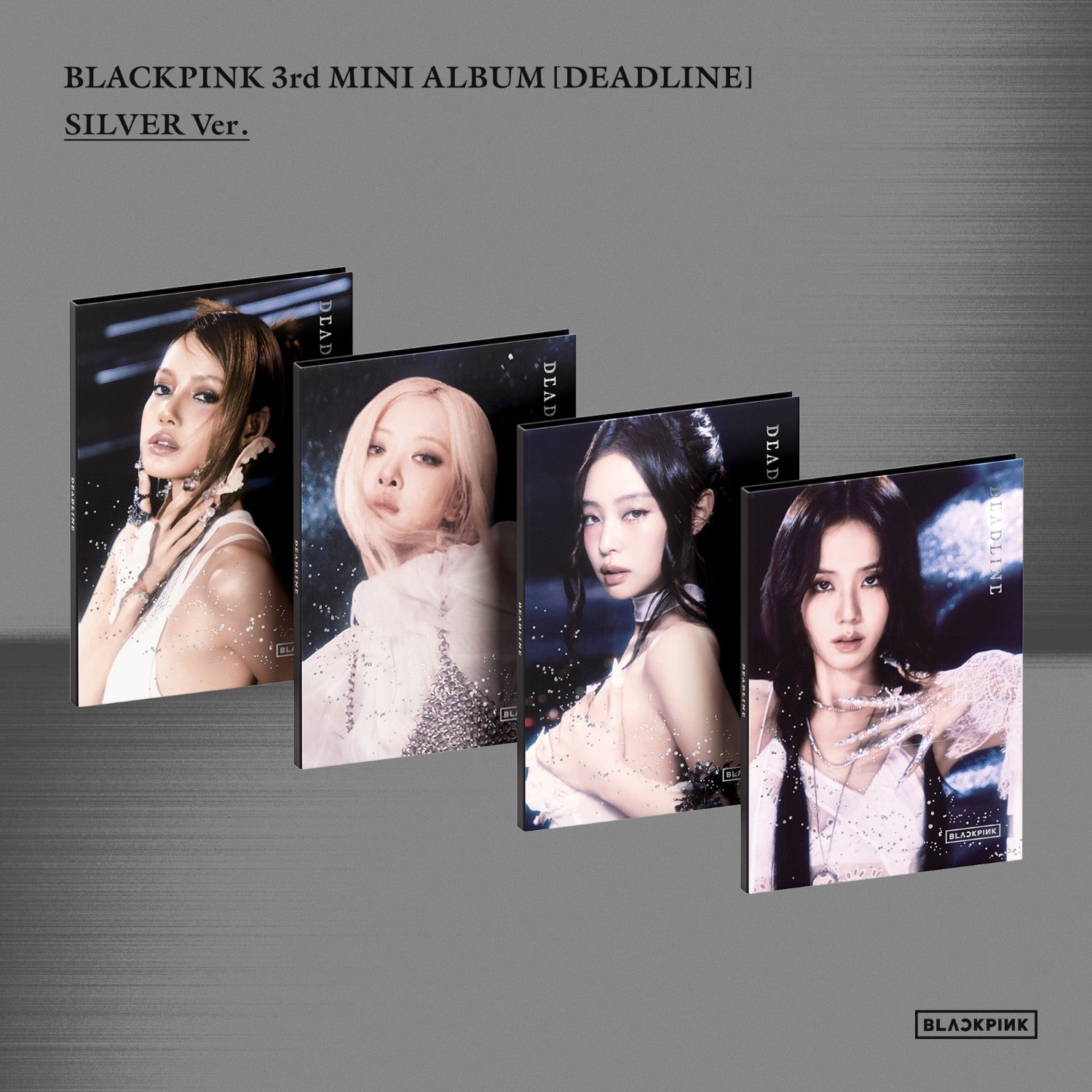 BLACKPINK 3rd MINI ALBUM [DEADLINE] SILVER Ver. - JENNIE ver.