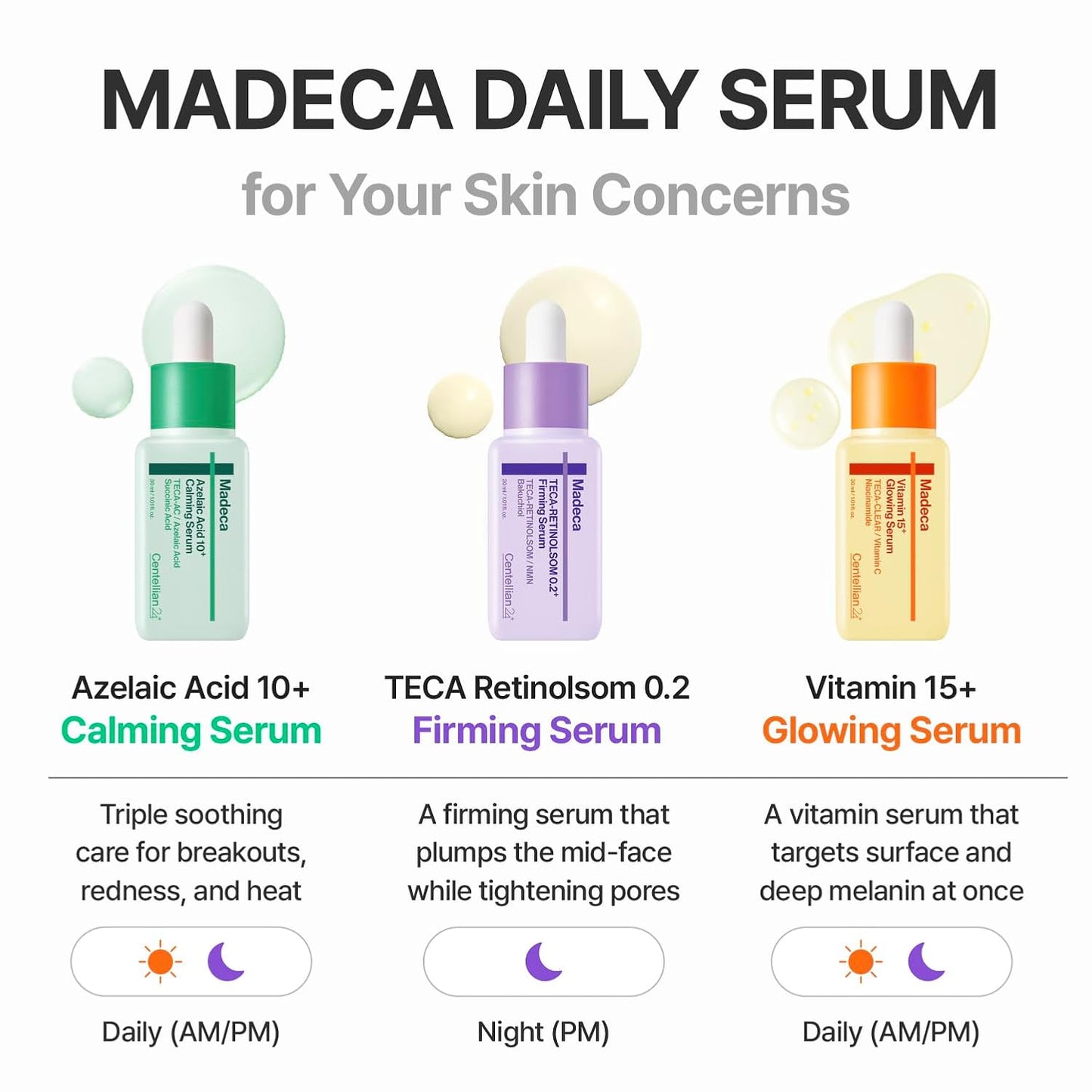 Madeca Vitamin 15+ Glowing Serum 30ml