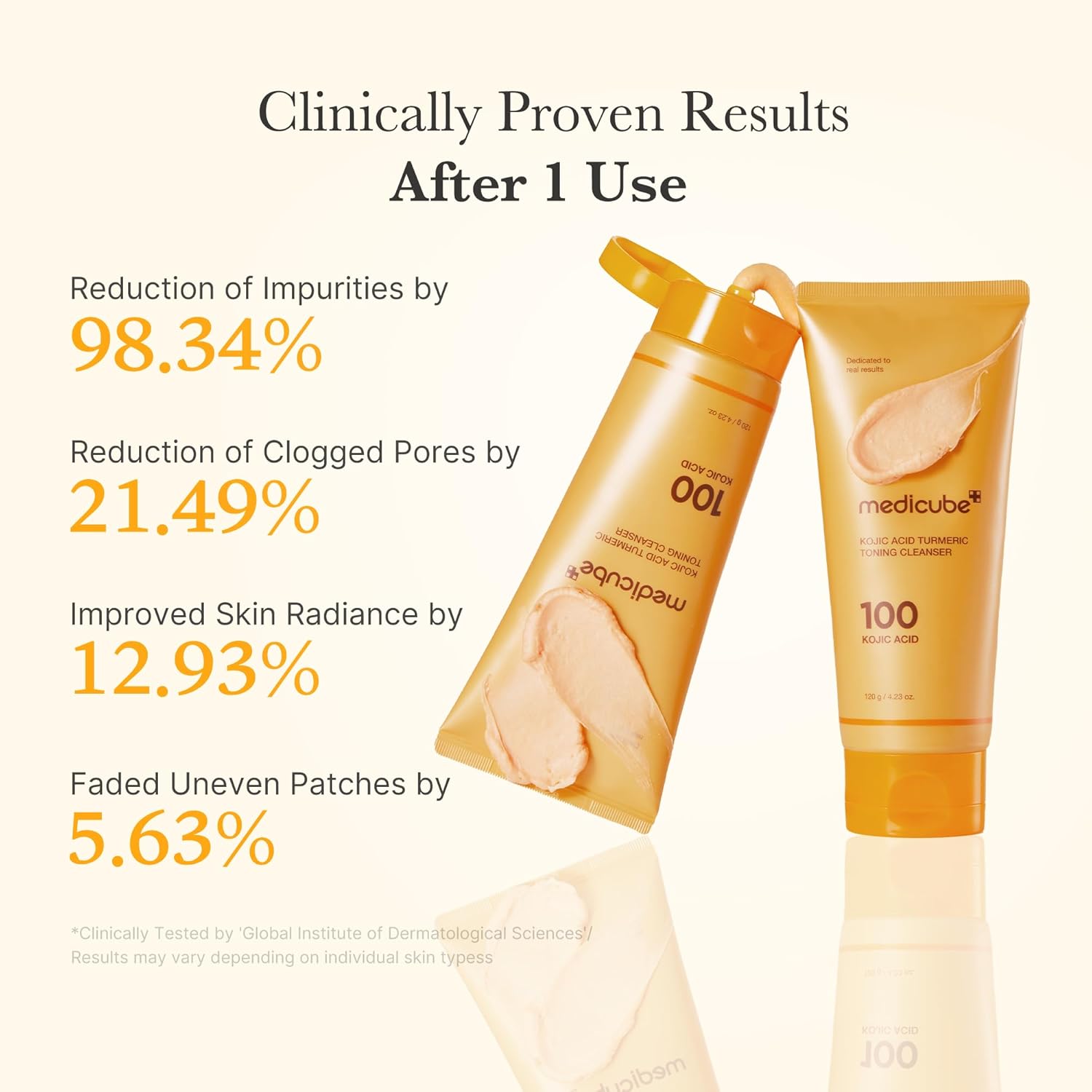 Kojic Acid Turmeric Toning Cleanser 120g