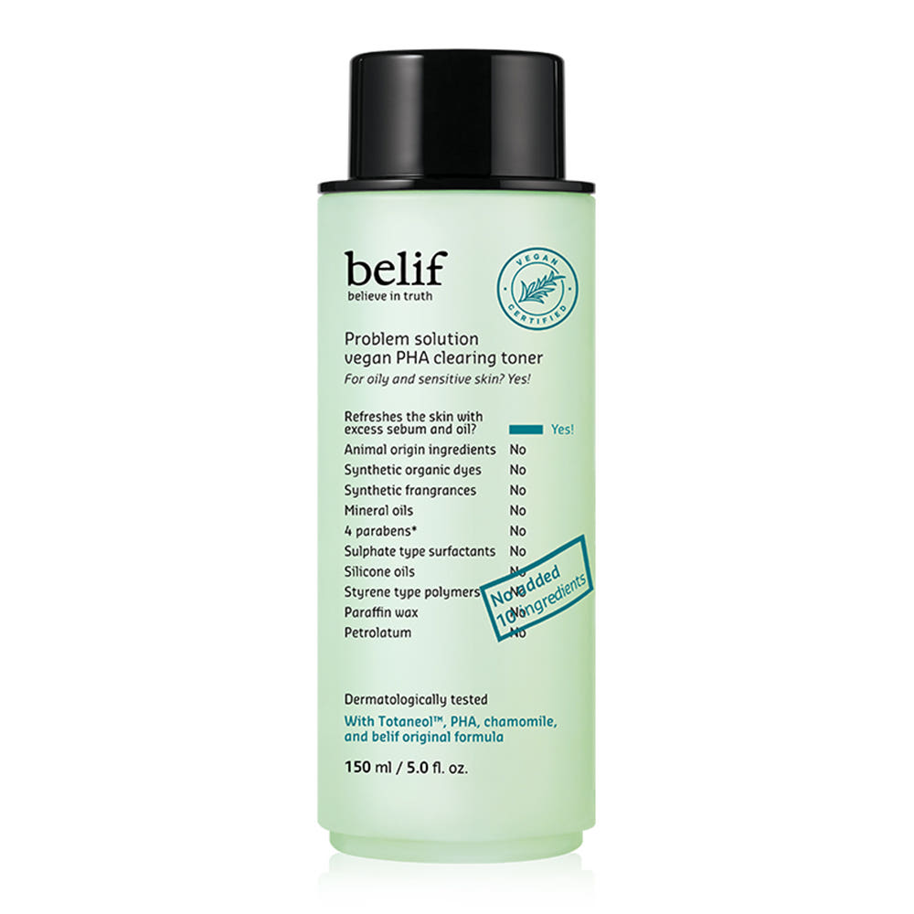 Problem Solution Vegan PHA Clearing Toner 150ml