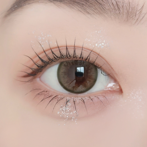 1 Day Colored Contact Lens - Never Olive 0.00 (10 pcs)