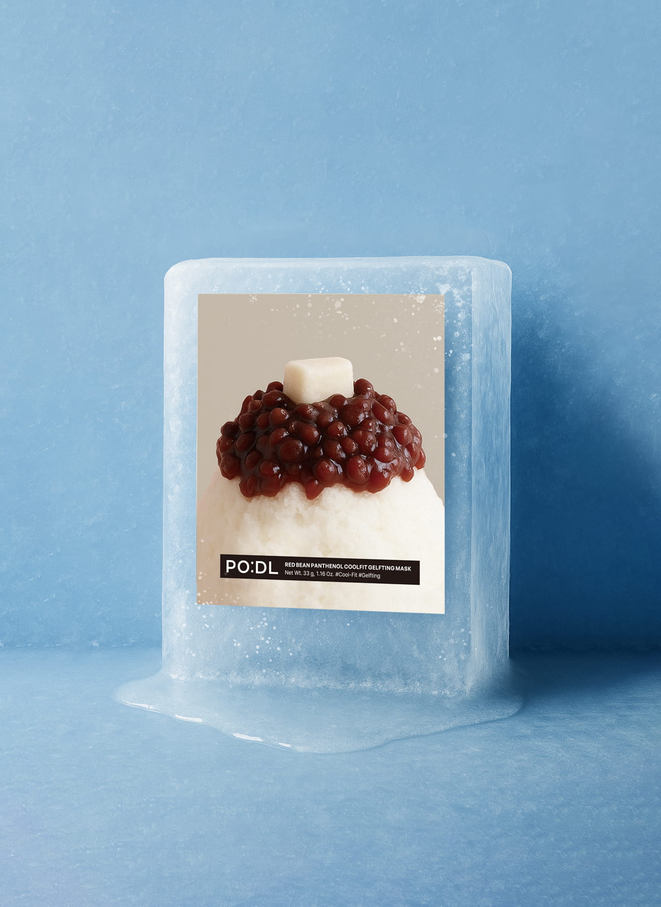 Red Bean Panthenol Coolfit Gelfting Mask (4ea) (+Special Gift)