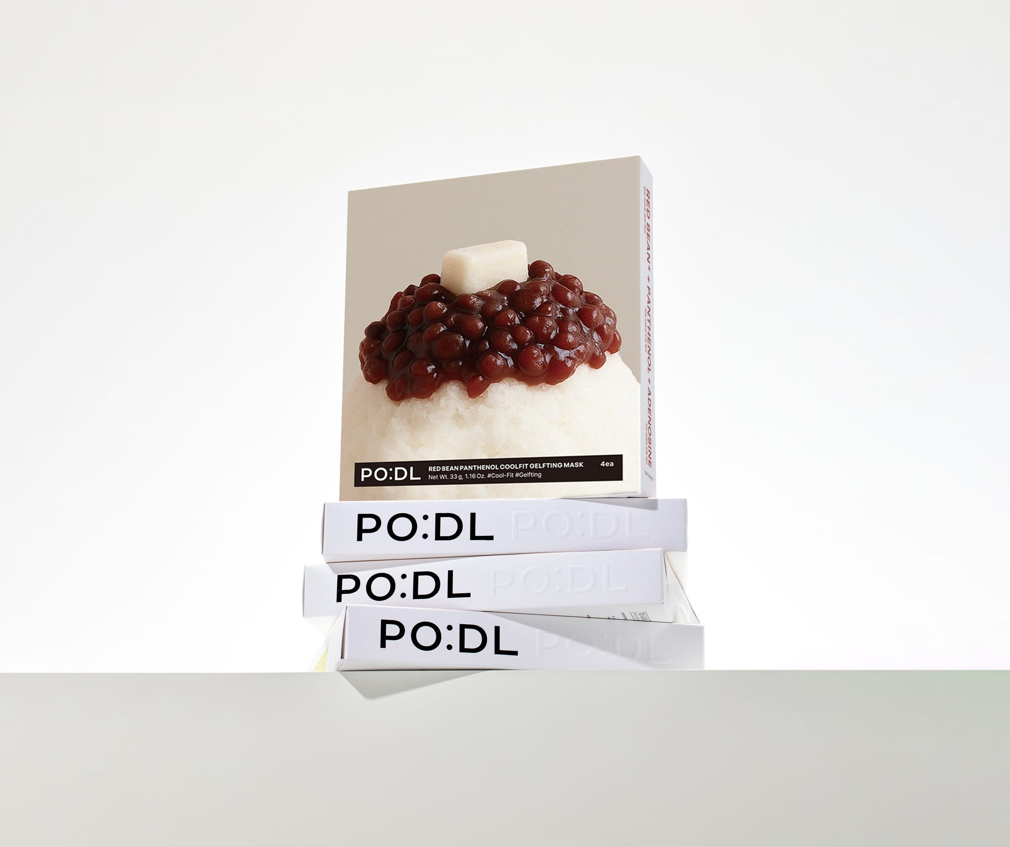 Red Bean Panthenol Coolfit Gelfting Mask (4ea) (+Special Gift)