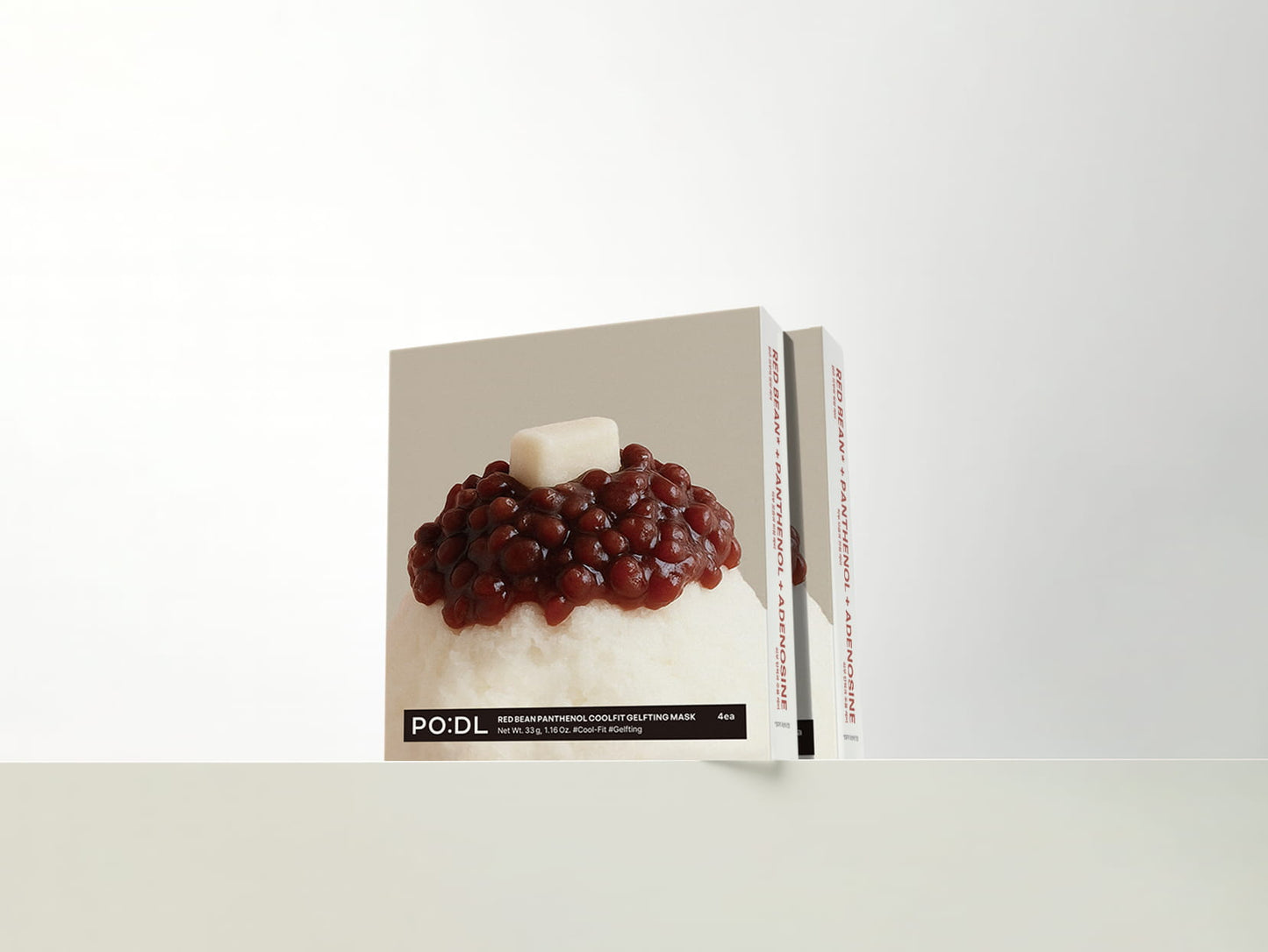 Red Bean Panthenol Coolfit Gelfting Mask (4ea) (+Special Gift)