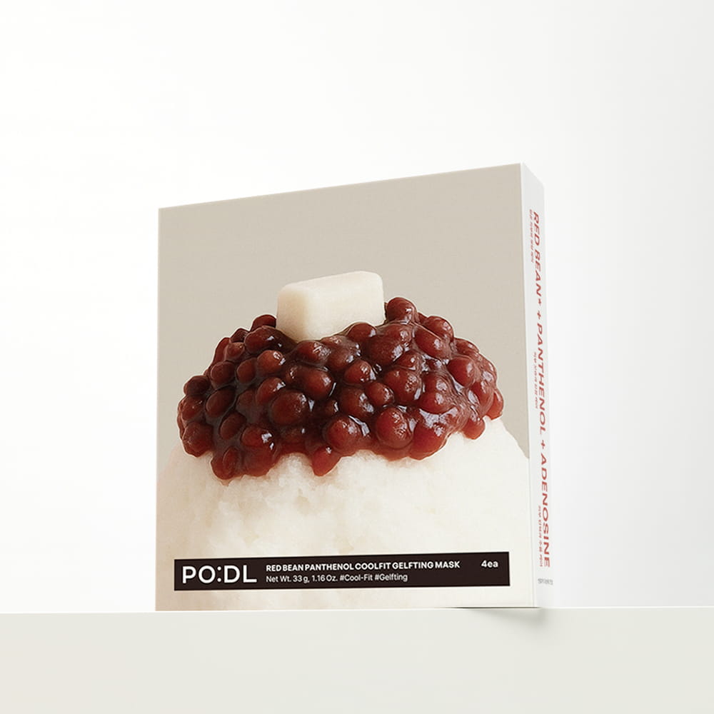 Red Bean Panthenol Coolfit Gelfting Mask (4ea) (+Special Gift)