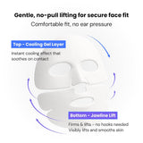 [PO:DL] Red Bean Panthenol Coolfit Gelfting Mask (4ea)