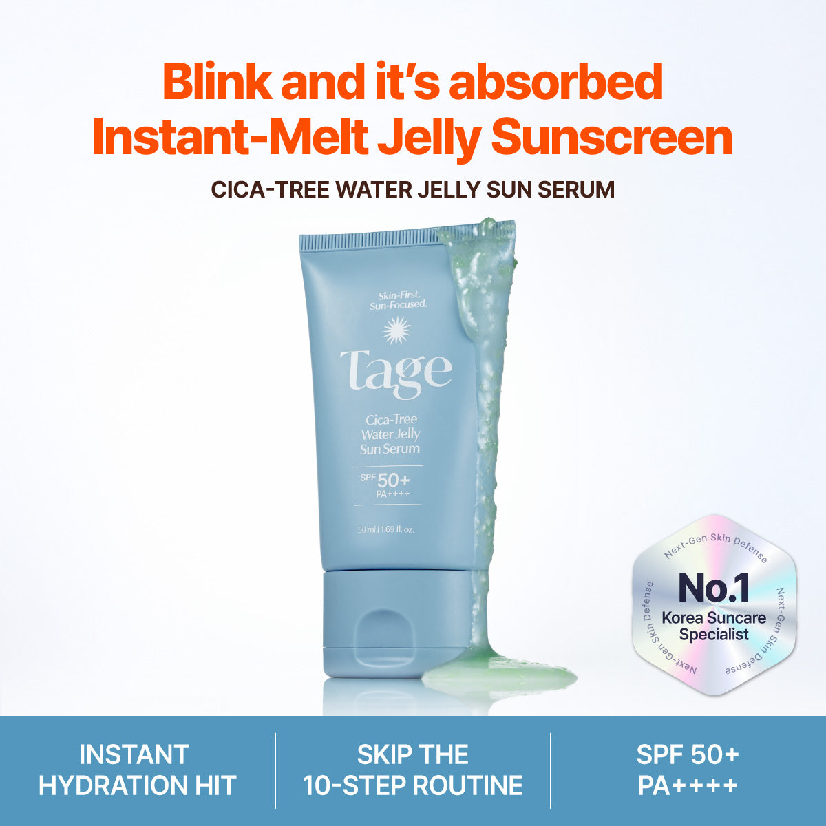 Cica-Tree Water Jelly Sun Serum 50ml