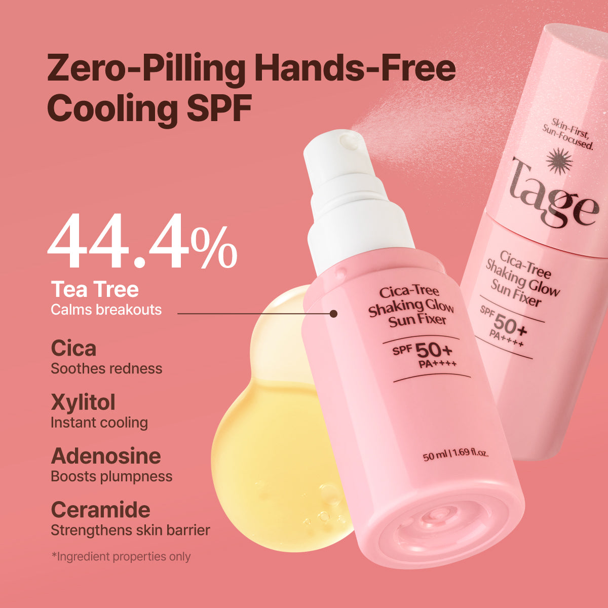 Cica-Tree Shaking Glow Sun Fixer 50ml