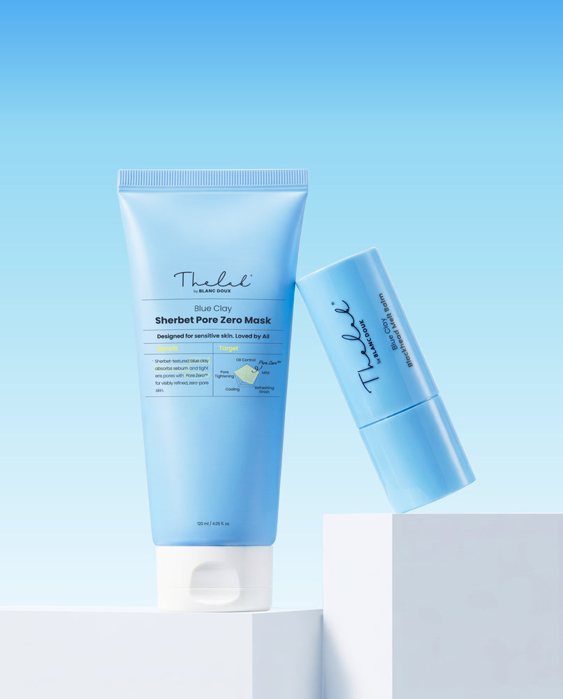 [THE LAB By BLANC DOUX] BlueClay Sherbet Pore Zero Mask 120ml