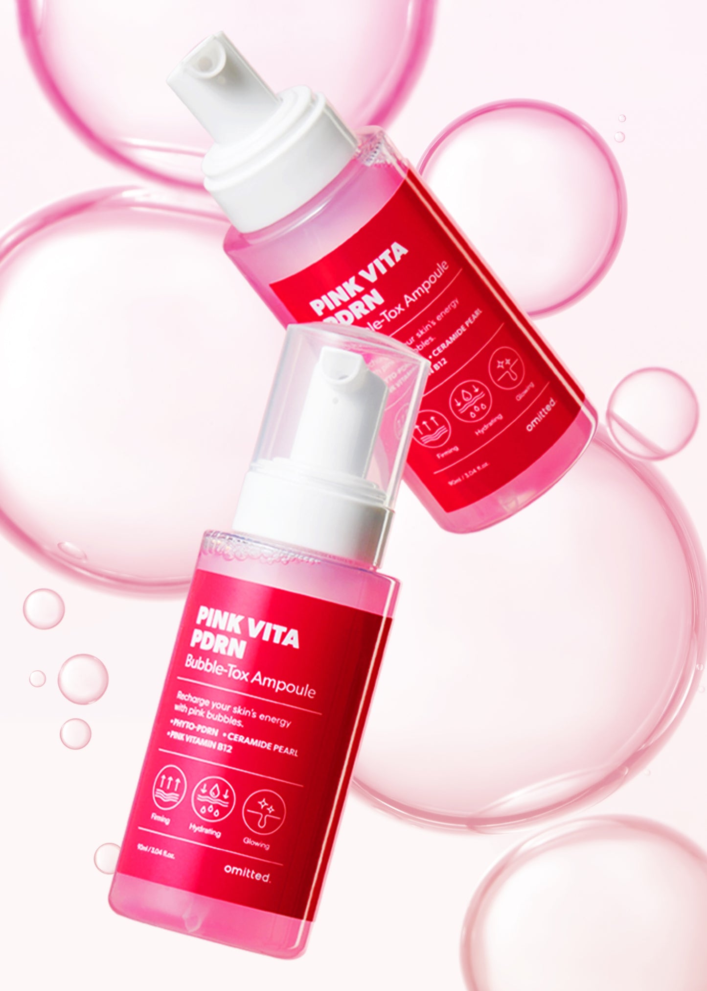 Pink Vita PDRN Bubble-Tox Ampoule 90ml