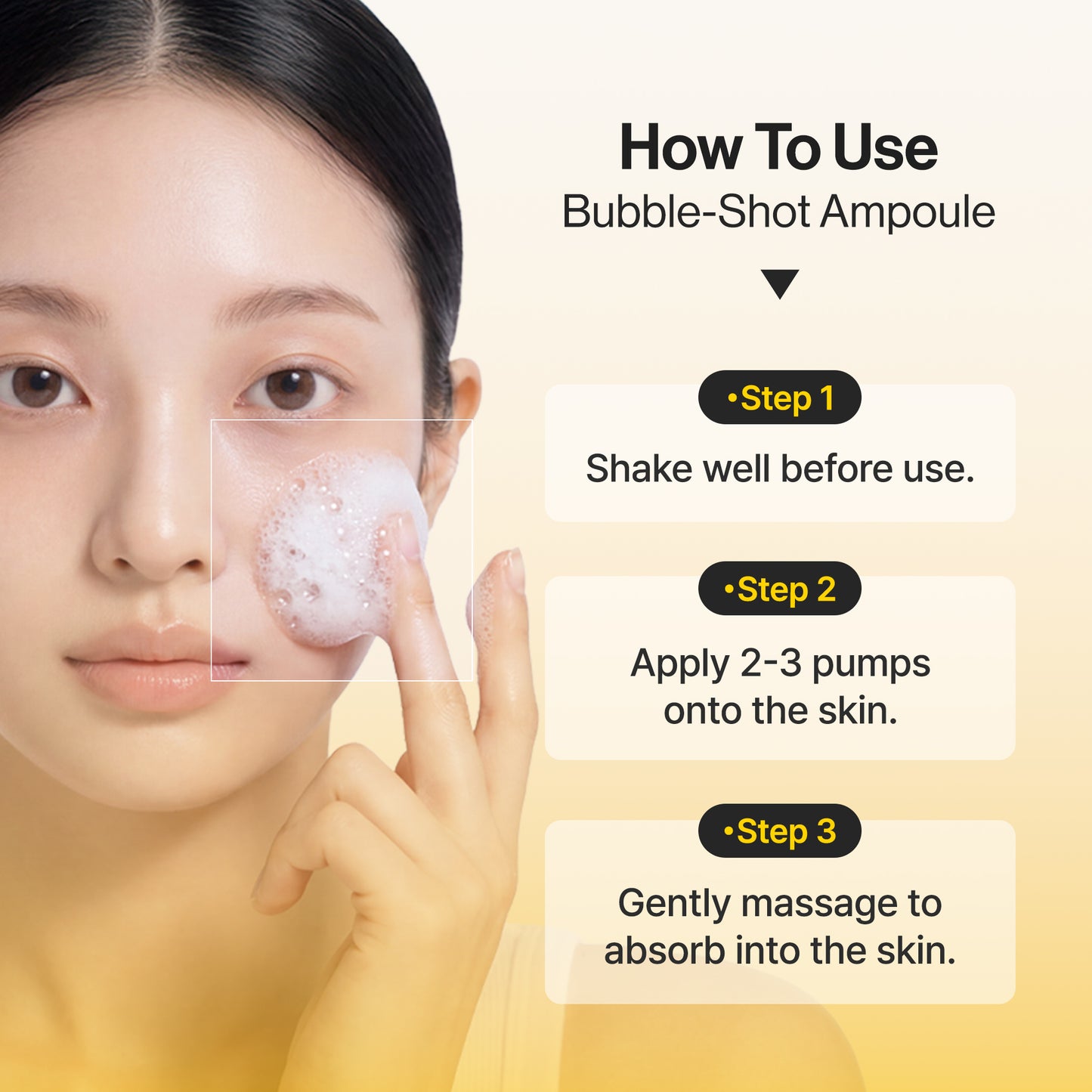 Vita C Niacinamide 5% Bubble-Shot Ampoule 90ml