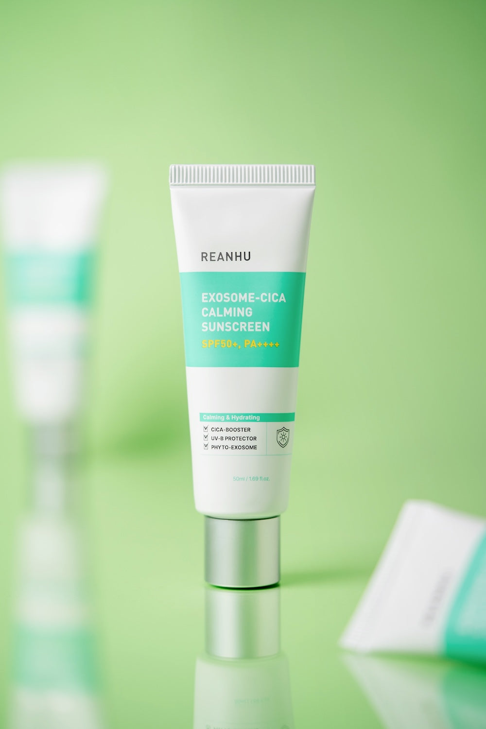Reanhu Exosome-Cica Calming Sunscreen 50ml