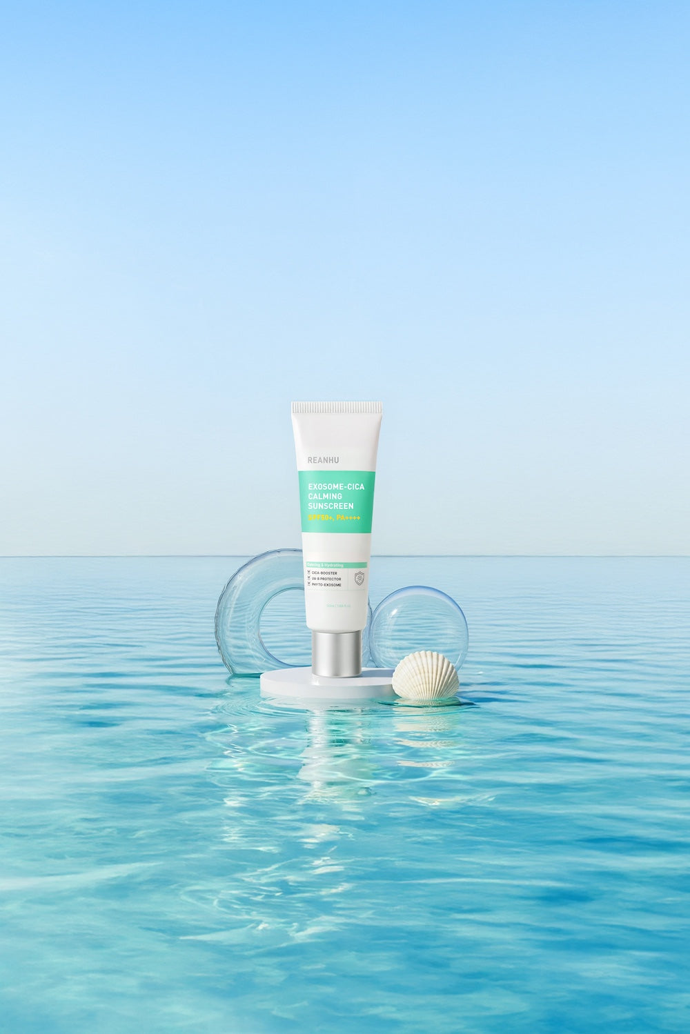 Reanhu Exosome-Cica Calming Sunscreen 50ml