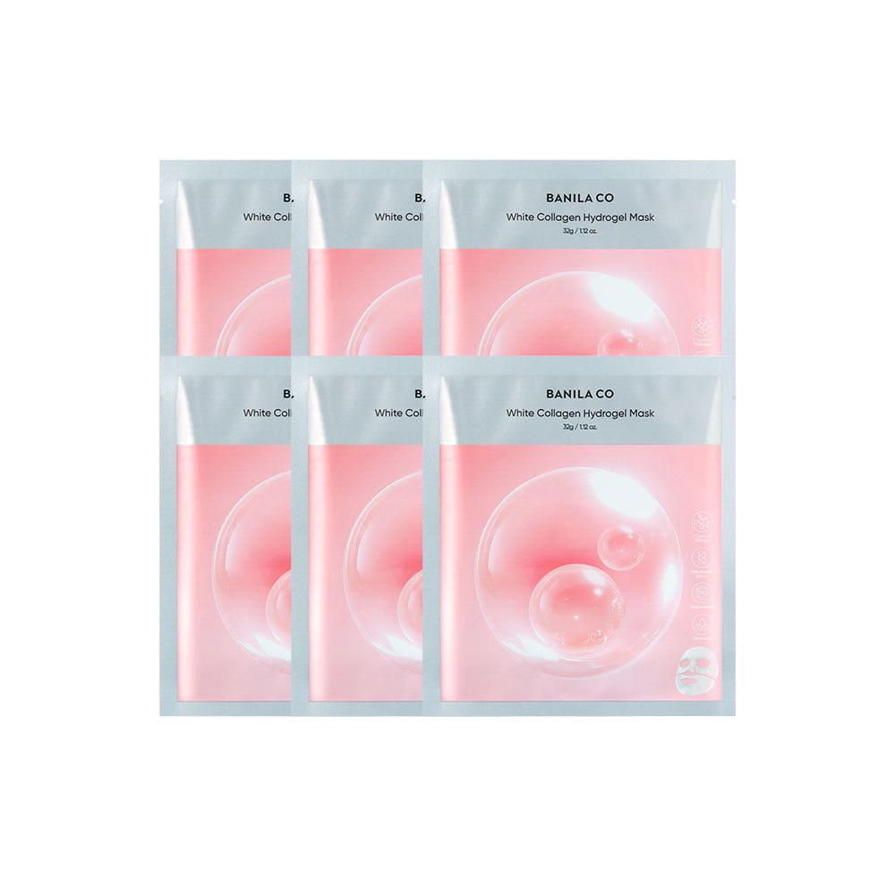 [Banilaco] Mascarilla de hidrogel de colágeno blanco 32g * 6 unidades