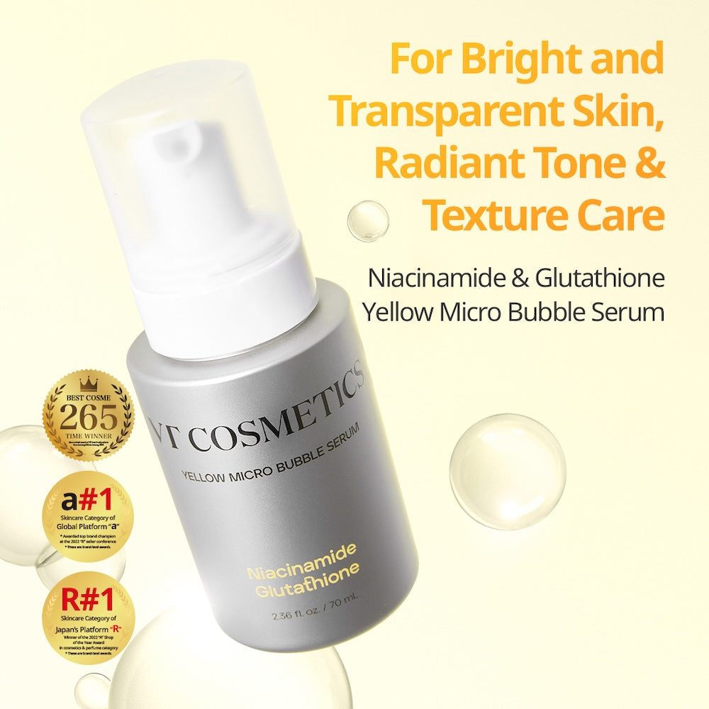 Niacinamide Glutathione Yellow Micro Bubble Serum 70ml