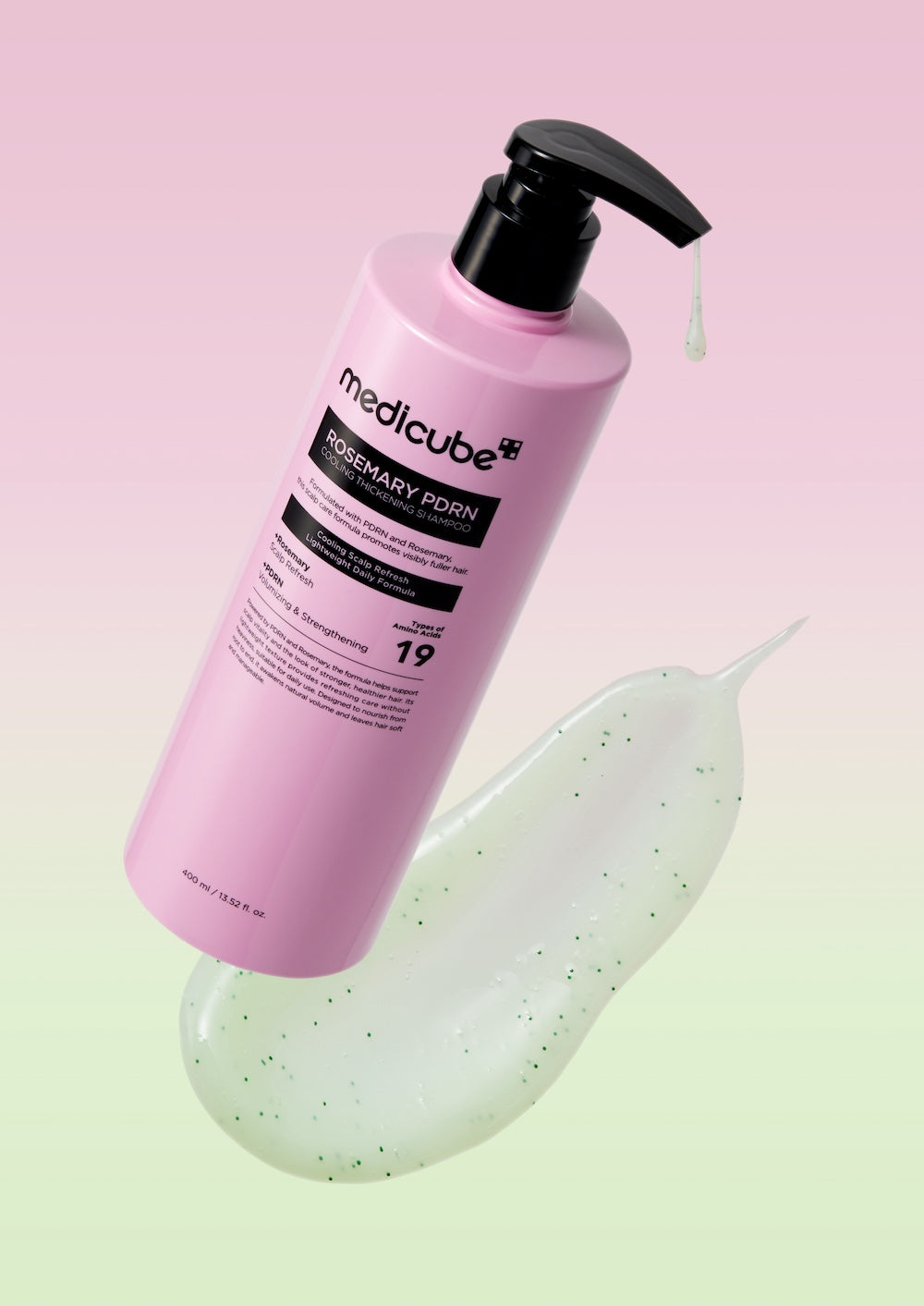 Rosemary PDRN Cooling Thickening Shampoo 400ml