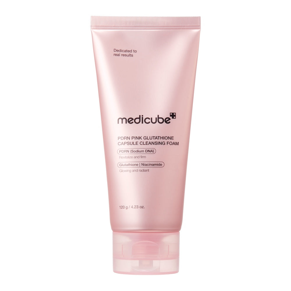 PDRN Pink Glutathione Capsule Cleansing Foam 120g