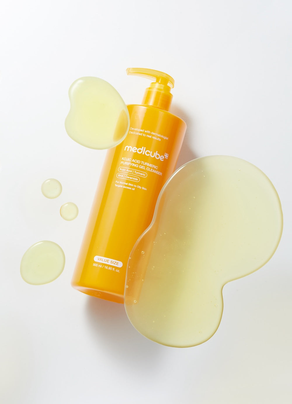 Kojic Acid Turmeric Gel to Foam Cleanser 500ml