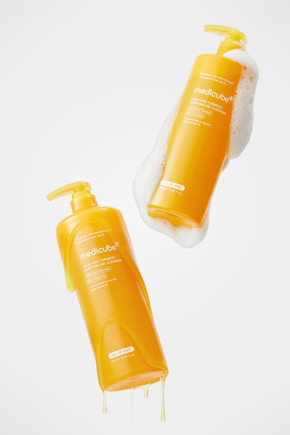 Kojic Acid Turmeric Gel to Foam Cleanser 500ml